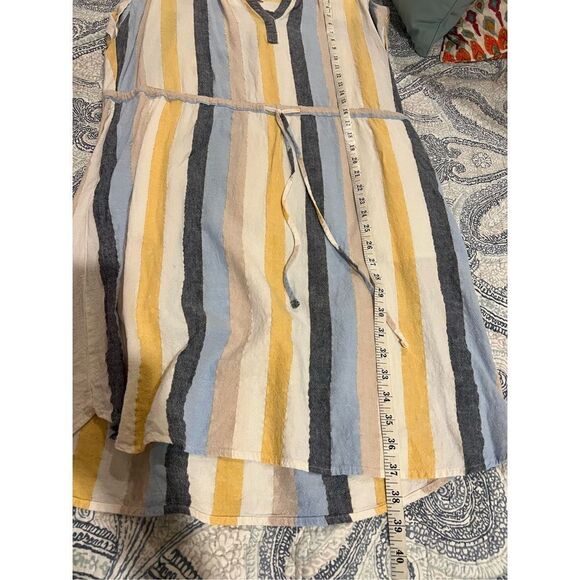 Time and Tru striped shirt dress with belt - Picture 6 of 6